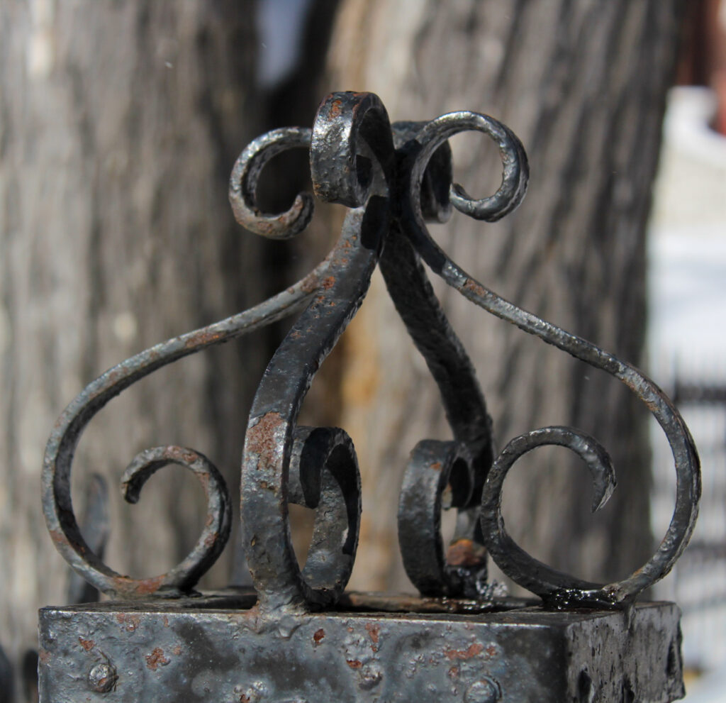 Close up of a Church decoration in Sudbury, Ontario Canada. 